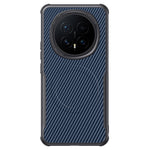 For Honor Magic8 5G Magnetic Case Carbon Fiber PU + PC + Silicone Protective Cover