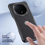 For Honor Magic8 Pro 5G Magnetic Case Carbon Fiber PU + PC + Silicone Protective Cover