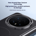 For Honor Magic8 Pro 5G Magnetic Case Carbon Fiber PU + PC + Silicone Protective Cover