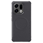 For Oppo Find X9 Pro 5G Magnetic Case Carbon Fiber PU + PC + Silicone Protective Cover
