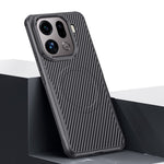 For Oppo Find X9 Pro 5G Magnetic Case Carbon Fiber PU + PC + Silicone Protective Cover