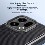 For Oppo Find X9 Pro 5G Magnetic Case Carbon Fiber PU + PC + Silicone Protective Cover