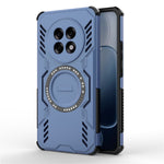 For Oppo F31 Pro+ 5G Magnetic Case Butterfly Armor Hollow Heat Dissipation PC + TPU Phone Cover
