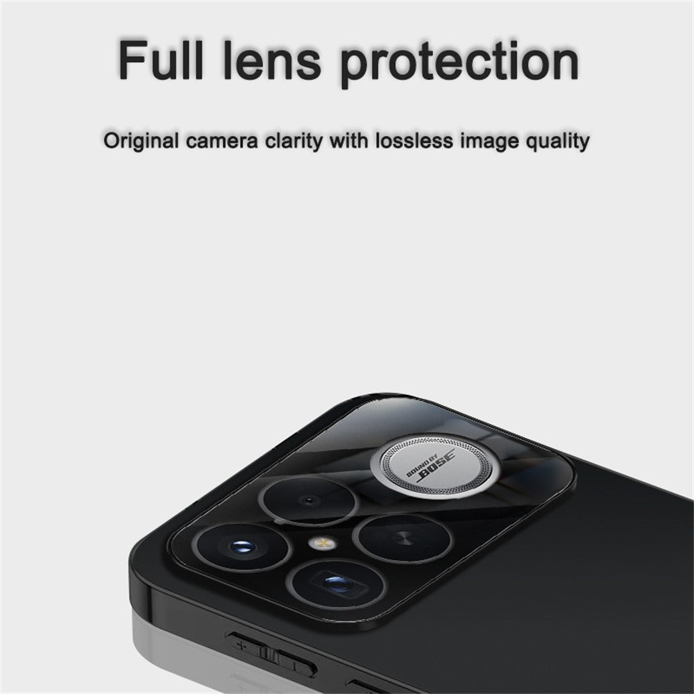 For Xiaomi Redmi K90 5G / Poco F8 Pro 5G Case Acrylic + TPU + Metal Anti-Scratch Phone Cover with Electroplating Frame