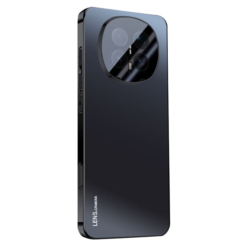 For Honor Magic8 Pro 5G Case Acrylic + TPU + Metal Anti-Scratch Phone Cover with Electroplating Frame