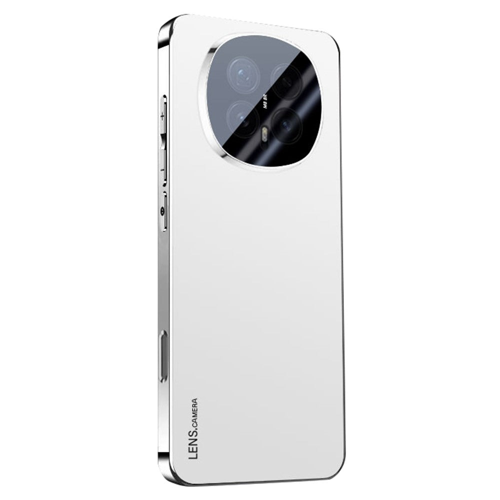 For Honor Magic8 5G Case Acrylic + TPU + Metal Anti-Scratch Phone Cover with Electroplating Frame