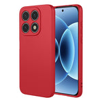 For Xiaomi 17 Case Liquid Silicone Feel Soft TPU Protective Phone Cover