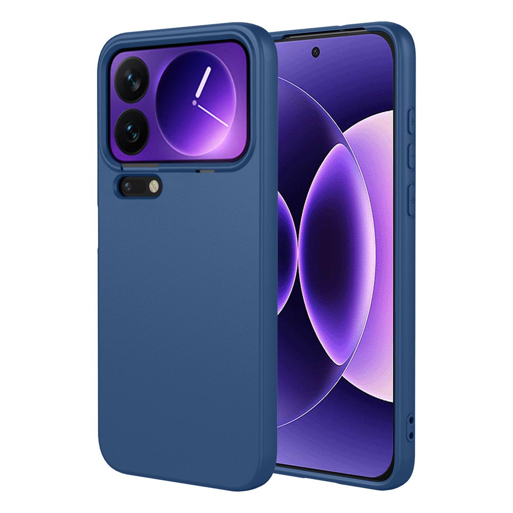 For Xiaomi 17 Pro Case Liquid Silicone Feel Soft TPU Protective Phone Cover