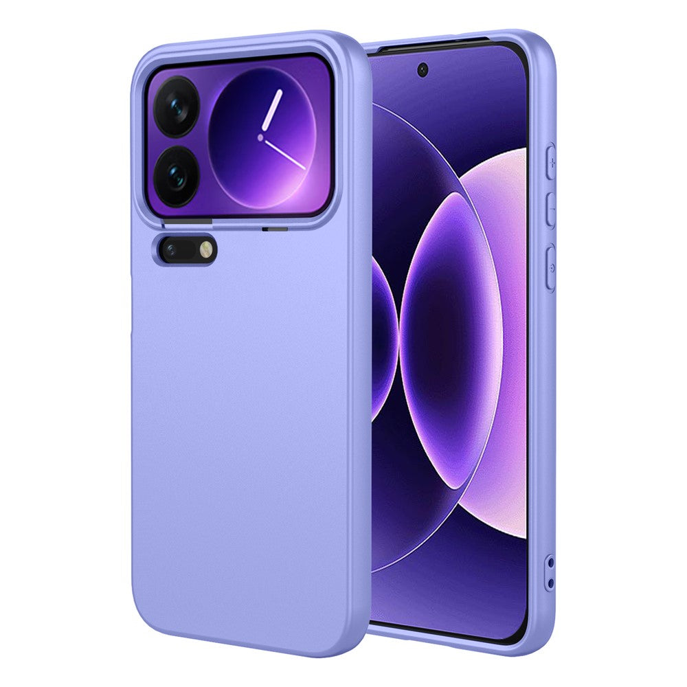 For Xiaomi 17 Pro Case Liquid Silicone Feel Soft TPU Protective Phone Cover