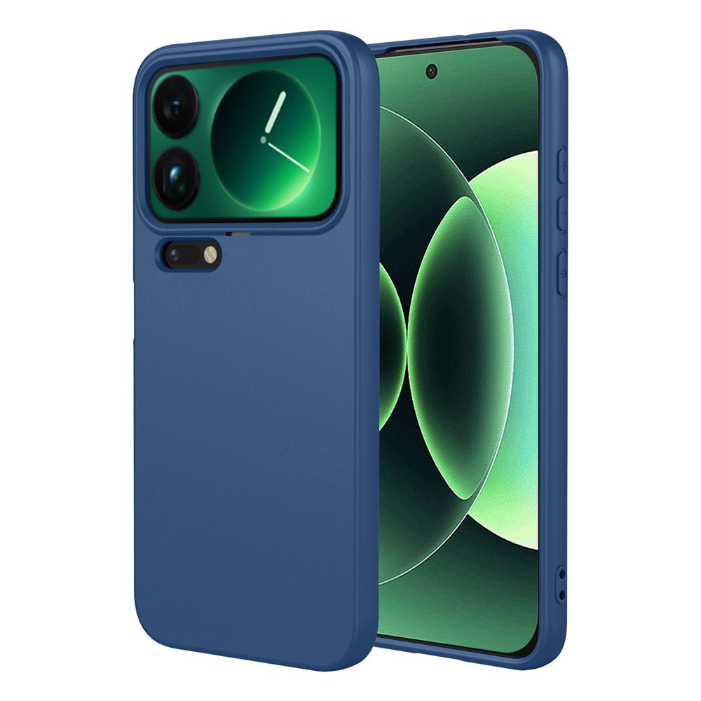 For Xiaomi 17 Pro Max Case Liquid Silicone Feel Soft TPU Protective Phone Cover