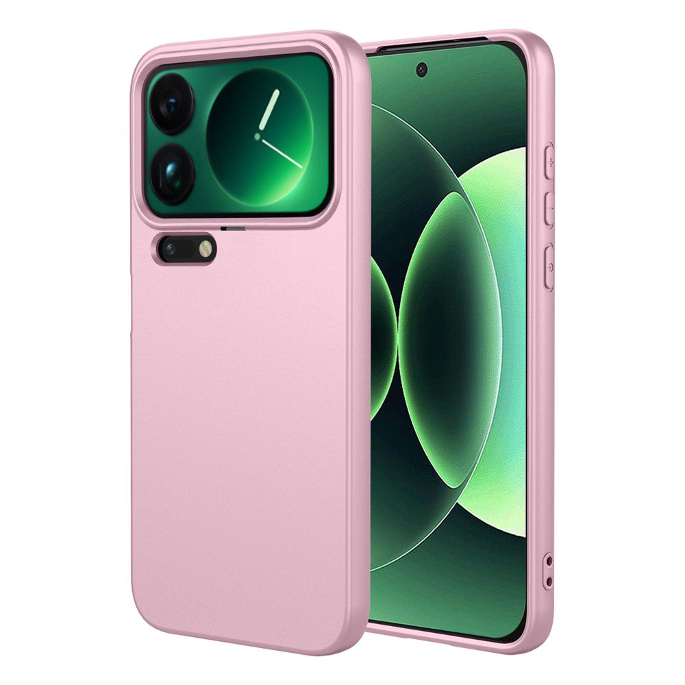 For Xiaomi 17 Pro Max Case Liquid Silicone Feel Soft TPU Protective Phone Cover
