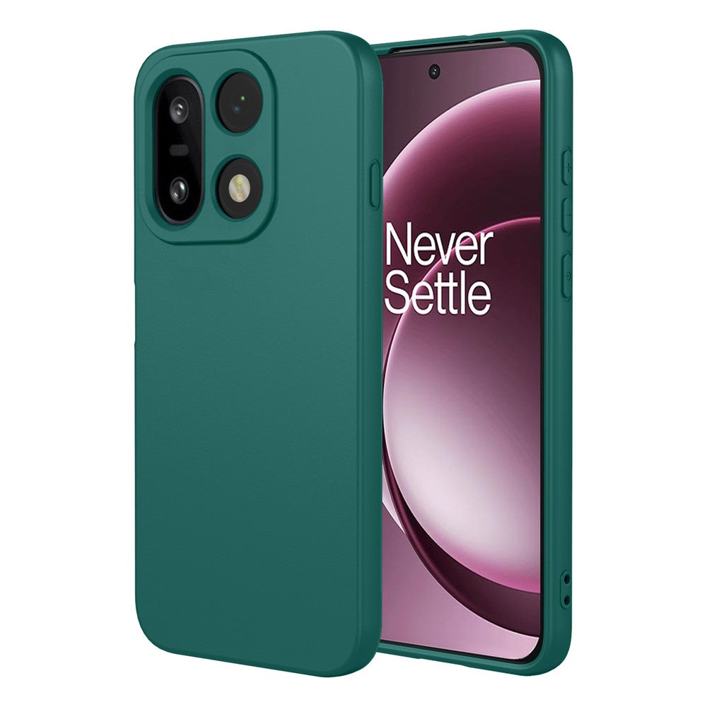 For OnePlus 15 5G Case Liquid Silicone Feel Soft TPU Protective Phone Cover