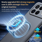 For Xiaomi Redmi K90 Pro Max 5G / Poco F8 Ultra Case Magnetic Case Leather Coated TPU + PC Phone Cover