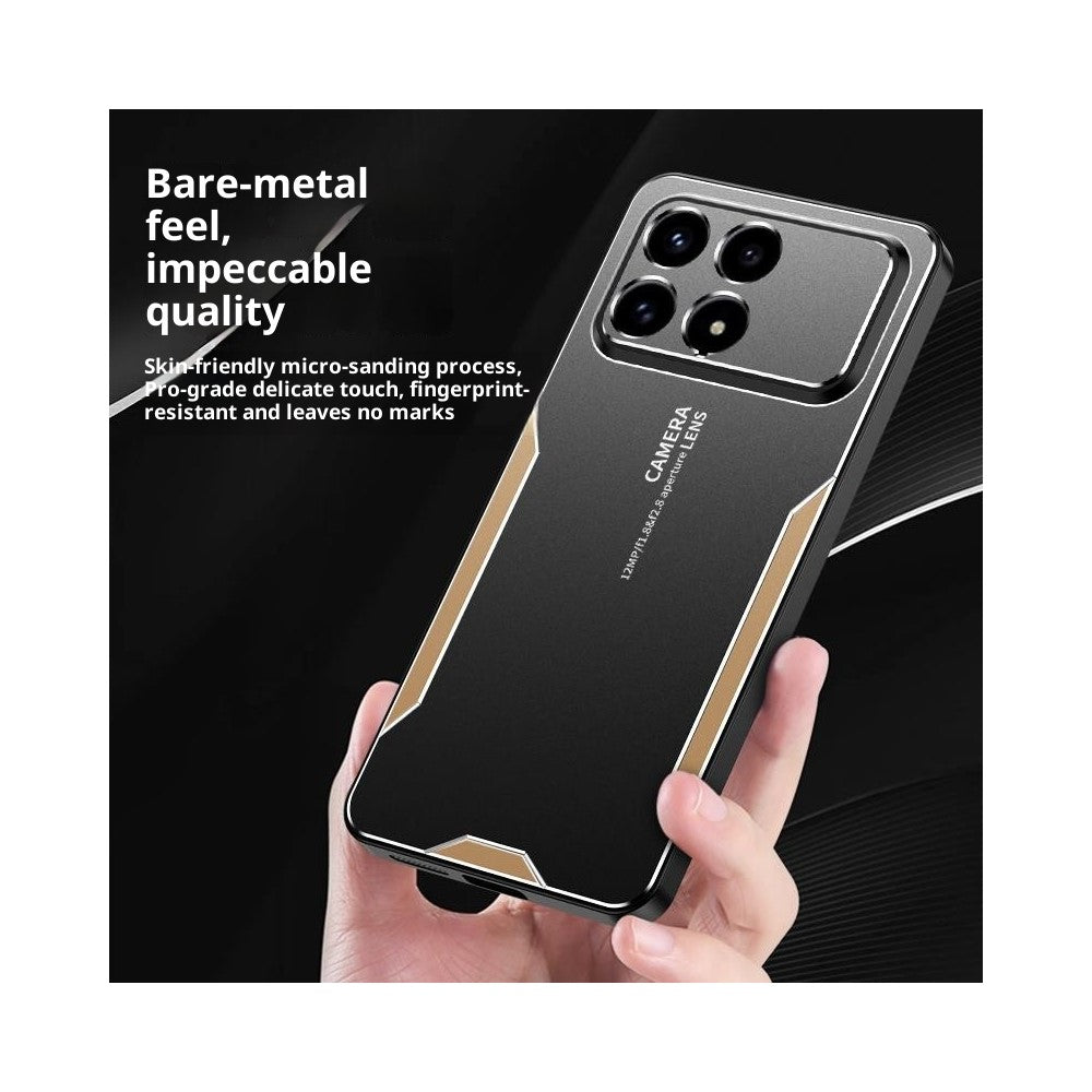 Xiaomi Redmi K90 5G / Poco F8 Pro 5G mobilskal Aluminiumlegering TPU PC Baksida