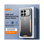 Xiaomi Redmi K90 5G / Poco F8 Pro 5G mobilskal Aluminiumlegering TPU PC Baksida