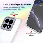 For Xiaomi 15T Case Reinforced Corner Shockproof TPU + Acrylic Phone Cover