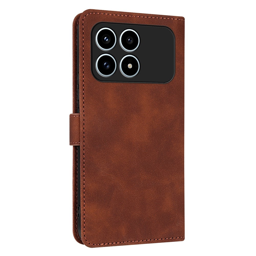 AZNS For Xiaomi Redmi K90 5G / Poco F8 Pro 5G Case PU Leather Wallet Phone Cover