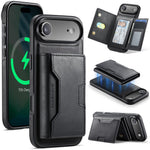 MAGKING K4 Series For iPhone Air Case Compatible with MagSafe Detachable Wallet PU TPU PC Phone Cover