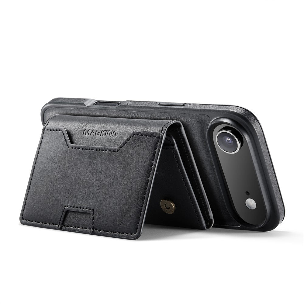 MAGKING K4 Series For iPhone Air Case Compatible with MagSafe Detachable Wallet PU TPU PC Phone Cover