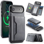 MAGKING K4 Series For iPhone Air Case Compatible with MagSafe Detachable Wallet PU TPU PC Phone Cover