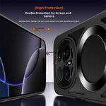 For Honor Magic8 5G Magnetic Case Hollow Heat Dissipation Silicone + PC + Metal Bumper Phone Cover