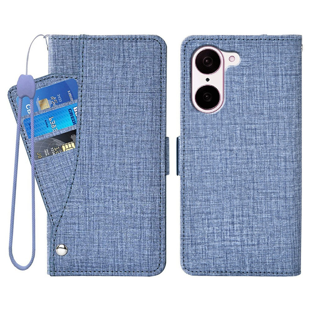 OnePlus Nord CE5 5G / Ace 5 Racing 5G-cover i PU-læder med pung og roterende kortholder