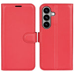 AMORUS For Samsung Galaxy S26 Wallet Case Litchi Texture Shockproof Leather Flip Stand Phone Cover