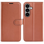 AMORUS For Samsung Galaxy S26 Wallet Case Litchi Texture Shockproof Leather Flip Stand Phone Cover