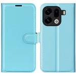 AMORUS For Oppo Find X9 Pro 5G Wallet Case Litchi Texture Shockproof Leather Flip Stand Phone Cover