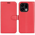 AMORUS For Oppo Find X9 5G Wallet Case Litchi Texture Shockproof Leather Flip Stand Phone Cover