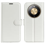 AMORUS For Honor Magic8 Lite 5G / X9d 5G / X70 5G Wallet Case Litchi Texture Shockproof Leather Flip Stand Phone Cover