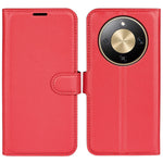 AMORUS For Honor Magic8 Lite 5G / X9d 5G / X70 5G Wallet Case Litchi Texture Shockproof Leather Flip Stand Phone Cover