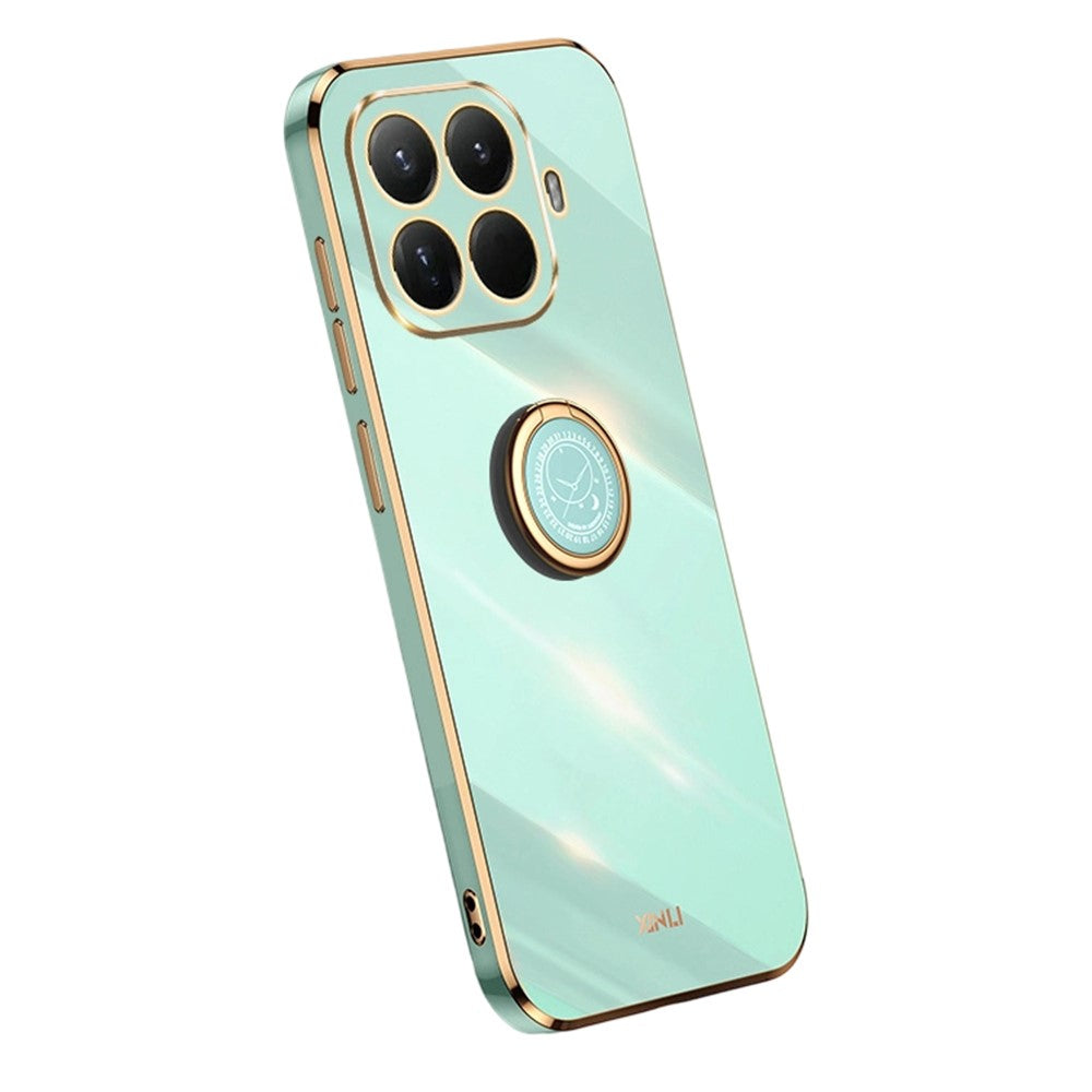 Bulk Purchasing XINLI For Xiaomi 15T Pro Case Ring Kickstand Electroplating TPU Phone Cover