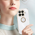 Bulk Purchasing XINLI For Xiaomi 15T Pro Case Ring Kickstand Electroplating TPU Phone Cover