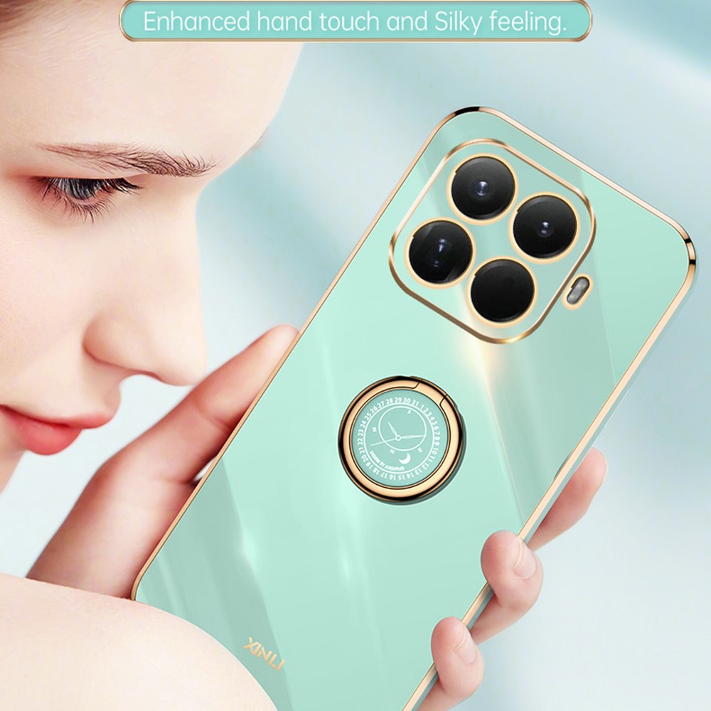 Bulk Purchasing XINLI For Xiaomi 15T Pro Case Ring Kickstand Electroplating TPU Phone Cover