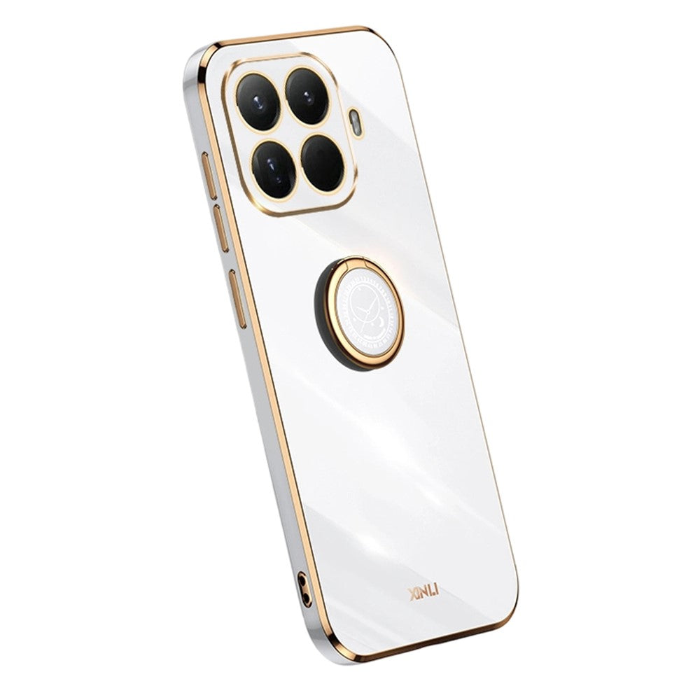 Bulk Purchasing XINLI For Xiaomi 15T Pro Case Ring Kickstand Electroplating TPU Phone Cover