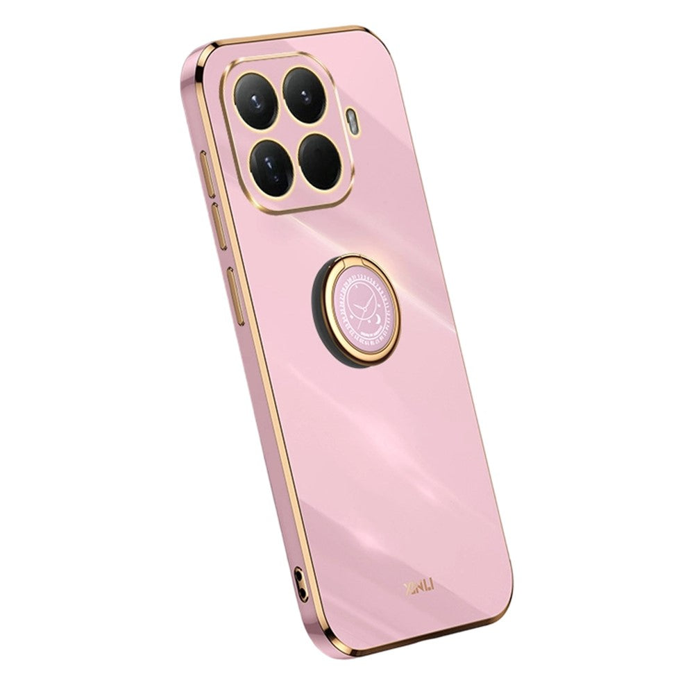 Bulk Purchasing XINLI For Xiaomi 15T Pro Case Ring Kickstand Electroplating TPU Phone Cover