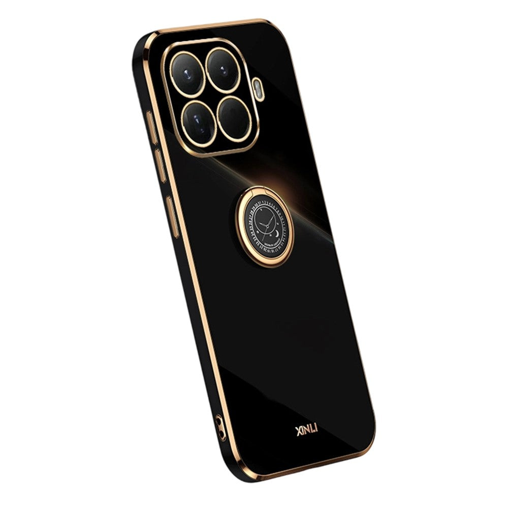 Bulk Purchasing XINLI For Xiaomi 15T Pro Case Ring Kickstand Electroplating TPU Phone Cover