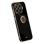 Storköp av XINLI för Xiaomi 15T Pro-skal med ringstativ och galvaniserat TPU-mobilskal