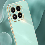 Bulk Purchasing XINLI For Xiaomi 17 Case TPU Phone Cover with Electroplating Frame