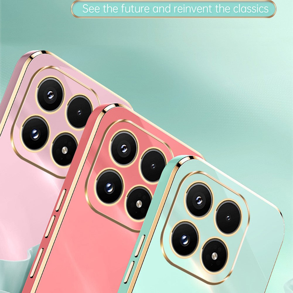 Bulk Purchasing XINLI For Xiaomi 17 Case TPU Phone Cover with Electroplating Frame