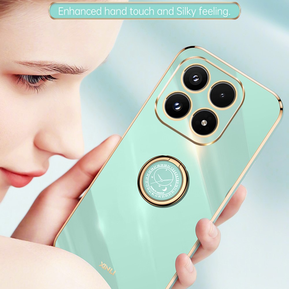 Bulk Purchasing XINLI For Xiaomi 17 Case Ring Kickstand Electroplating TPU Phone Cover