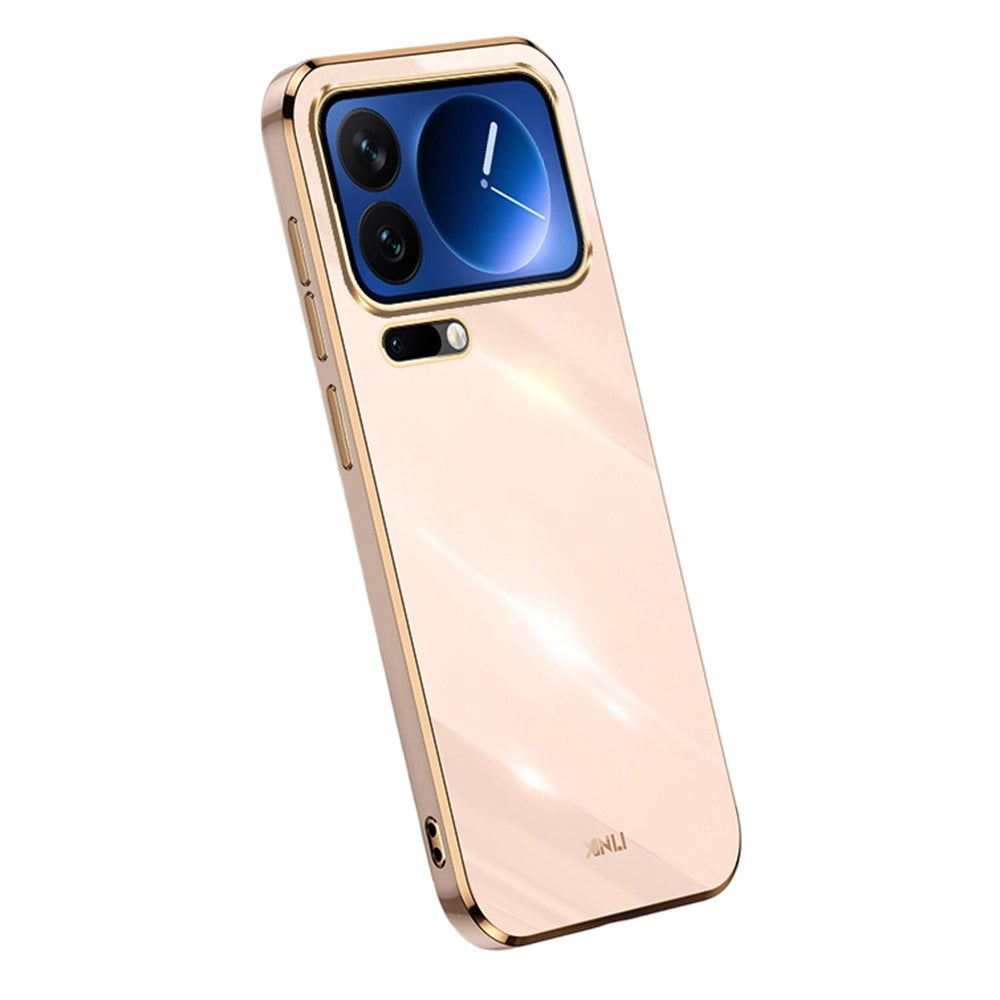 Bulk Purchasing XINLI For Xiaomi 17 Pro Case TPU Phone Cover with Electroplating Frame
