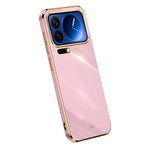 Storköp XINLI för Xiaomi 17 Pro Max-skal TPU-mobilskydd med galvaniserad ram