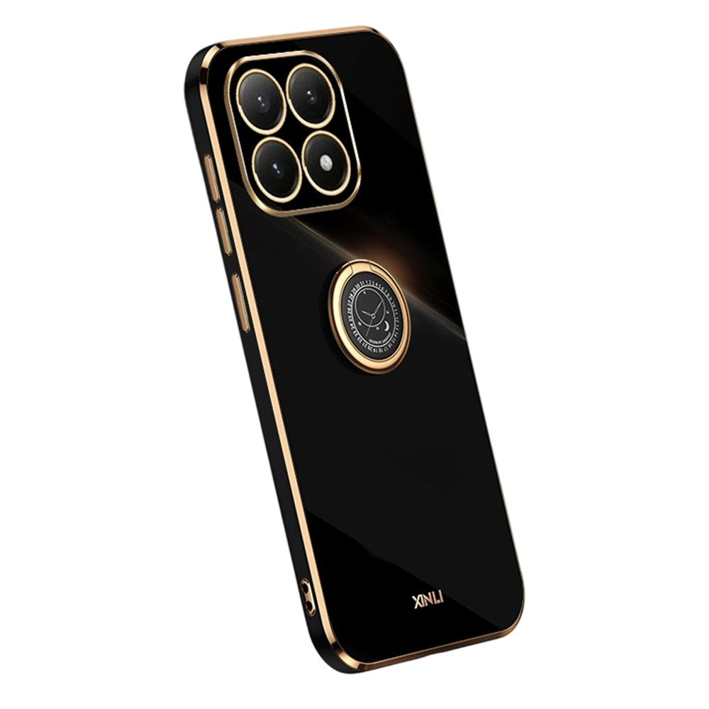 Bulk Purchasing XINLI For Xiaomi 15T Case Ring Kickstand Electroplating TPU Phone Cover