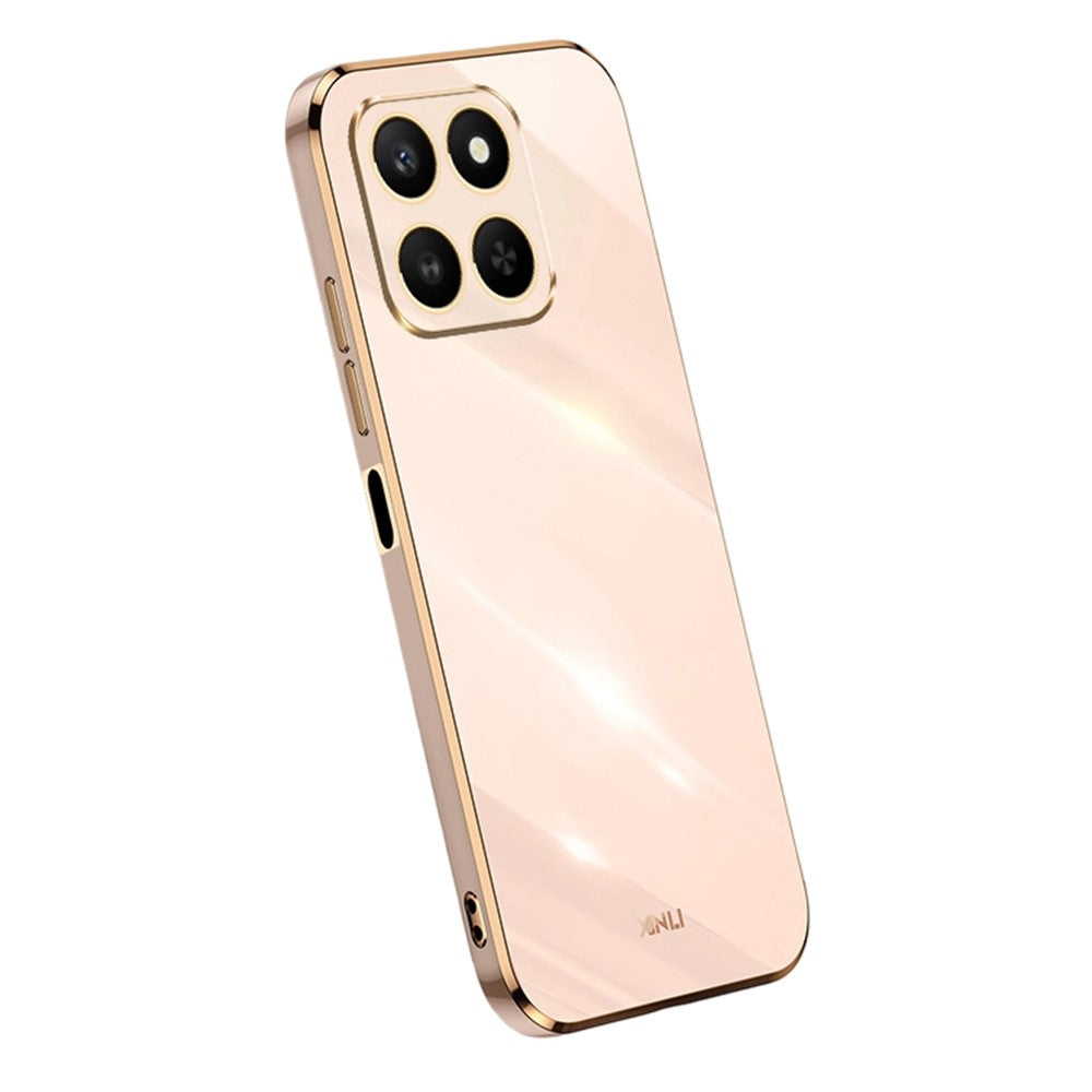 Bulk Purchasing XINLI For Honor 400 Smart 5G / X7d 4G Case TPU Phone Cover with Electroplating Frame