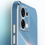 Bulk Purchasing XINLI Phone Case For Oppo F31 5G  /  A6 Pro 4G  /  A6 Pro 5G TPU Cover with Electroplating Frame