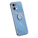 Bulk Purchasing XINLI Phone Case For Oppo F31 5G / A6 Pro 4G / A6 Pro 5G Ring Kickstand Electroplating TPU Cover