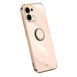 Bulk Purchasing XINLI Phone Case For Oppo F31 5G / A6 Pro 4G / A6 Pro 5G Ring Kickstand Electroplating TPU Cover