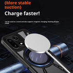 For OnePlus 15 5G Case Magnetic Kickstand Hollow Heat Dissipation Silicone + PC + Metal Bumper Phone Cover